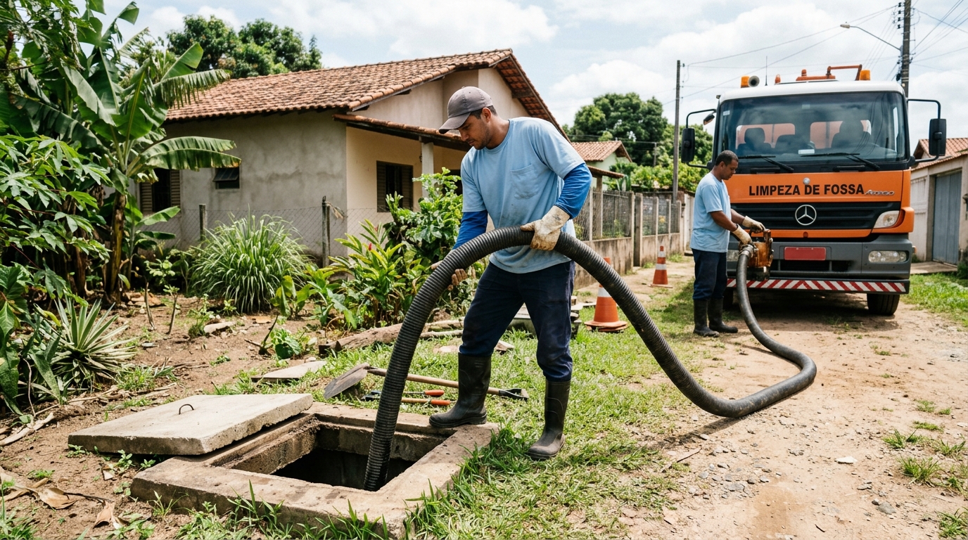Desentupimento de Fossa em Teresina‑PI