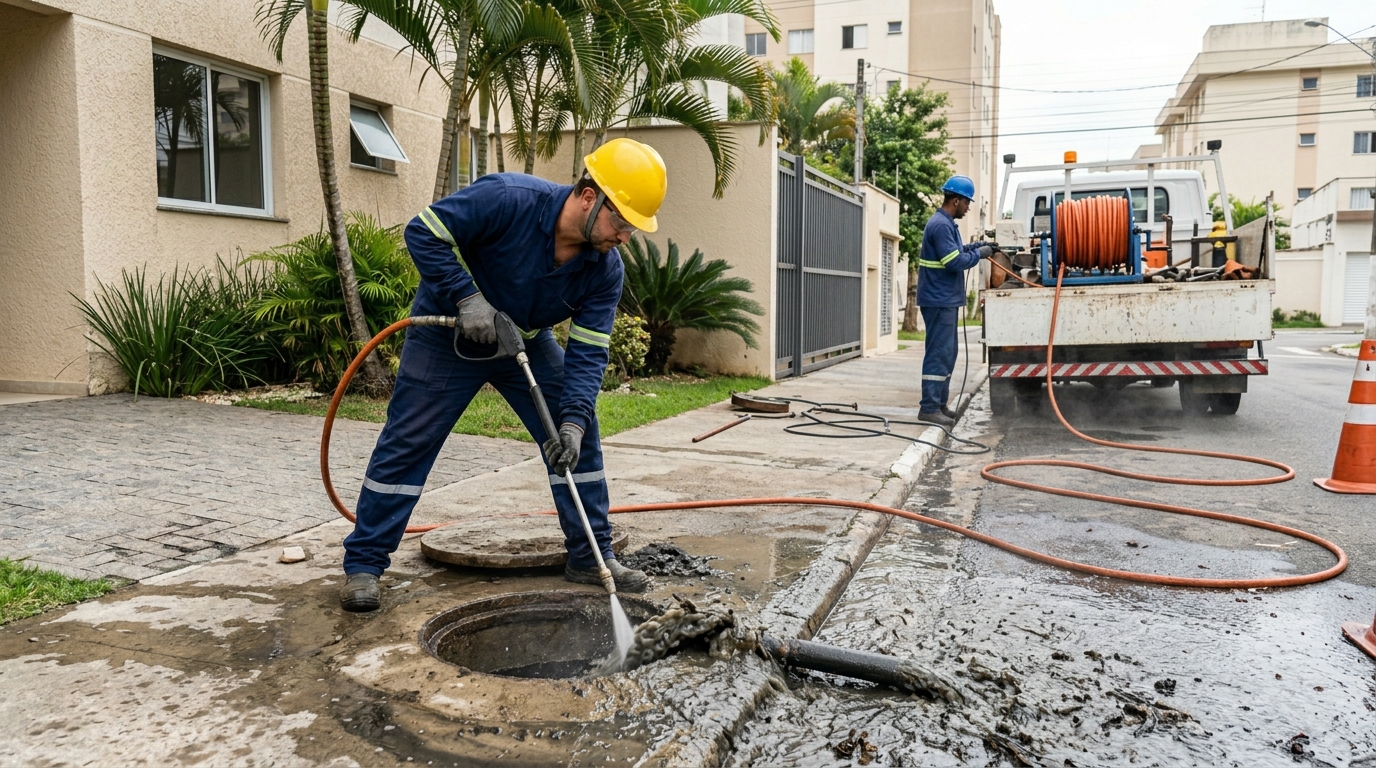 Hidrojateamento Industrial em Teresina‑PI