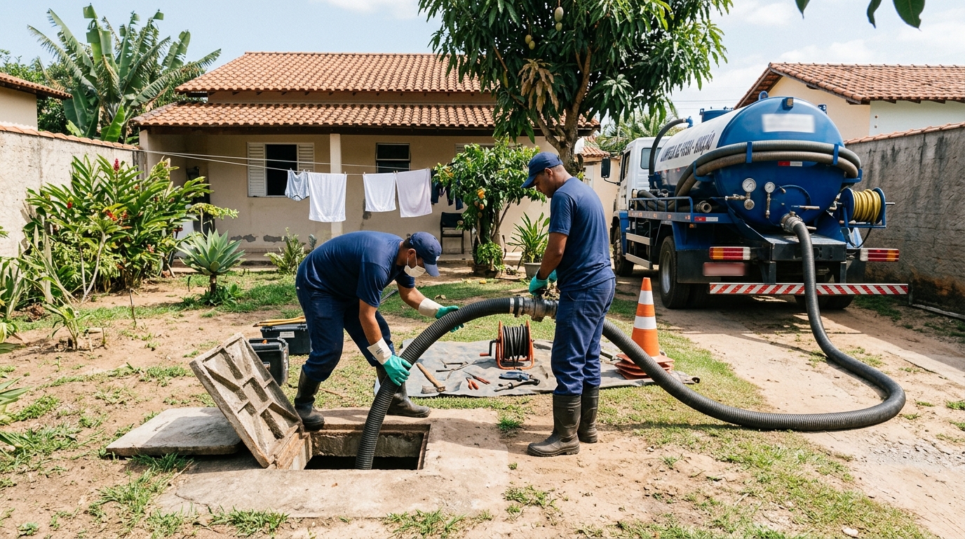 Manutenção de Fossa em Teresina‑PI